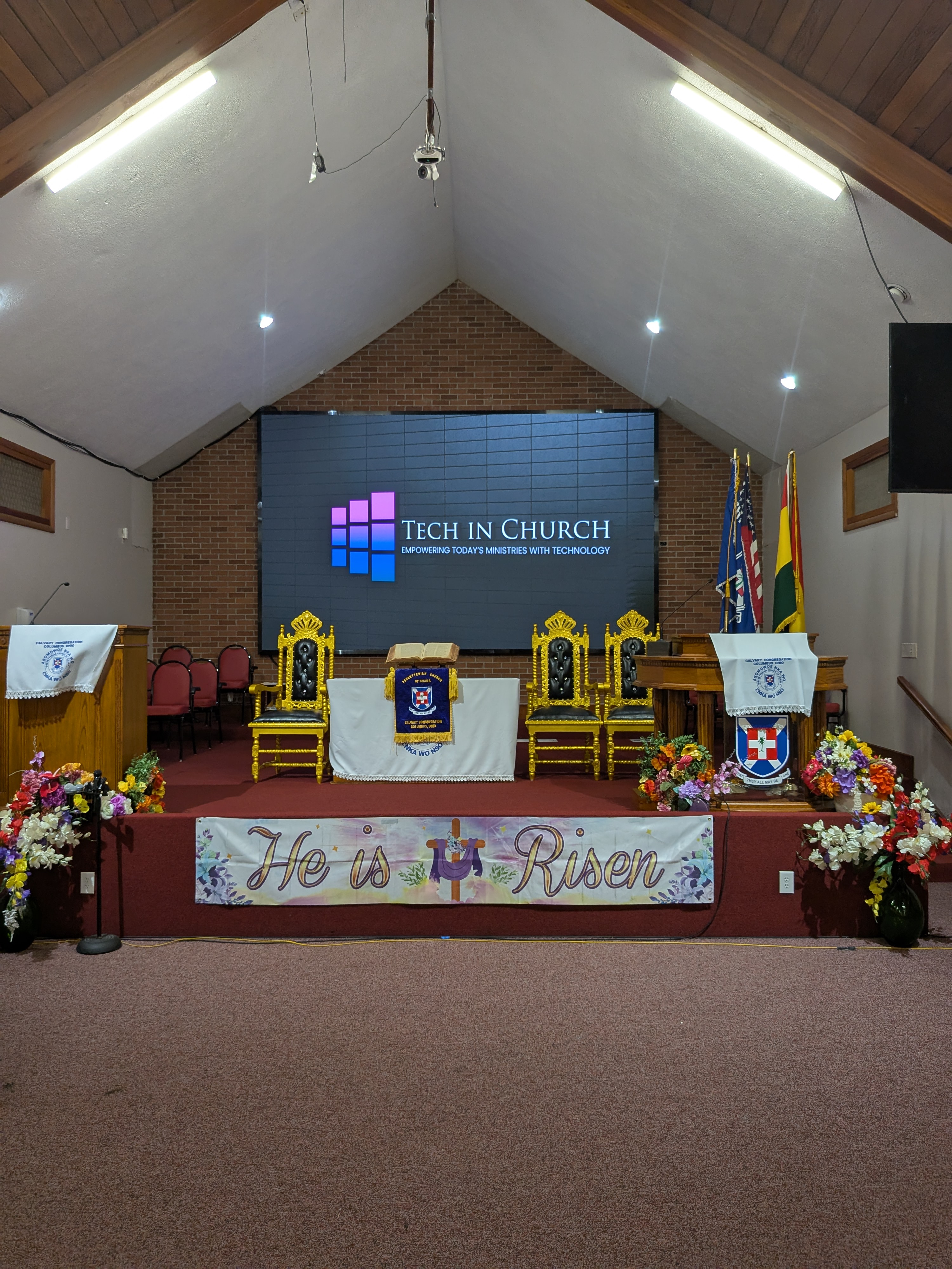 Calvary Presbyterian Church of Ghana — LED Wall Installation